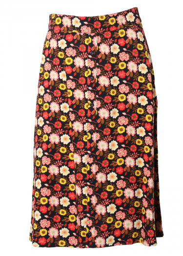 Floral print aline skirt