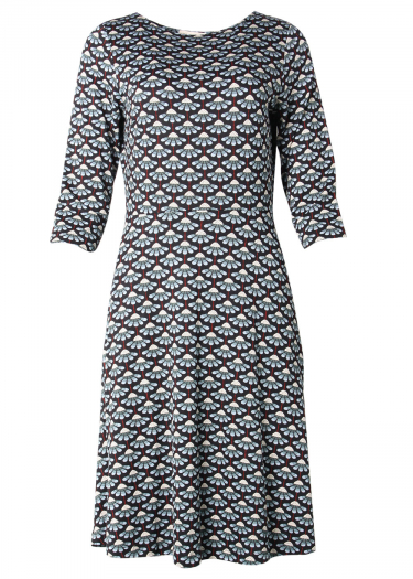 The Renata shuttle print Dress